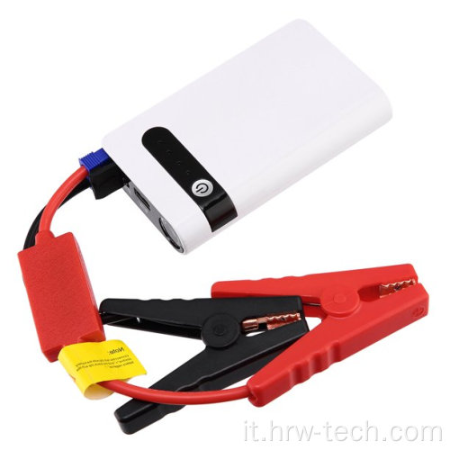 Avviatore portatile per batteria per auto con torcia a LED